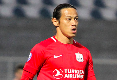 サッカー 15-16 本田圭佑選手 直筆サインカード 02/14 サッカー 15-16